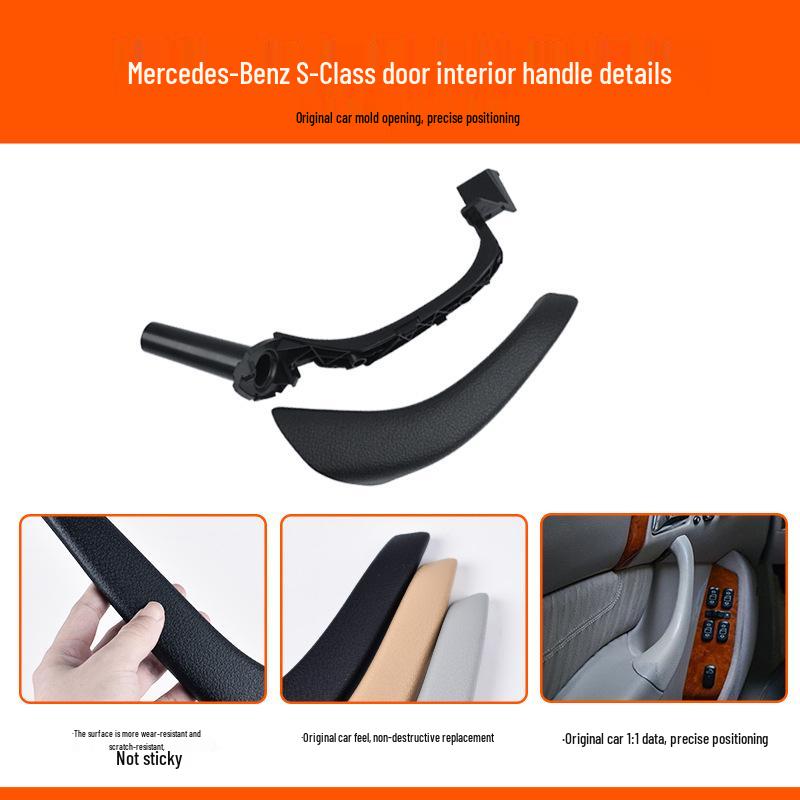 Mercedes-Benz S-Class Wewnętrzna Osłona Klamki Drzwi: S300, S320, S400, W220 Akcesorium podłokietnika