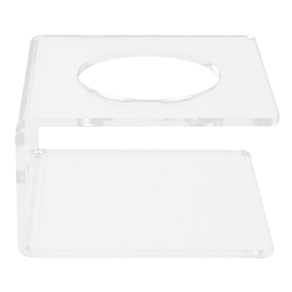 WallMounted Sword Rack Vertical Type Acrylic Display Stand Holder for Home Living Room Transparent