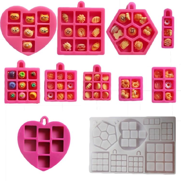 Detailed Miniature Silicone Mold For Resin Art Projects Flexible Reusable Design For Home Creative Ornament Craft