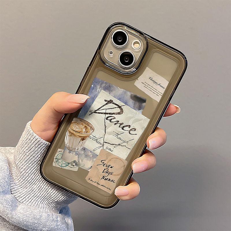 Art Paintings Case for IPhone 16 15 14 13 12 11 Pro Max 14 15 Plus Protection Back Cover Bumper Dustproof Non-Slip Anti Fall