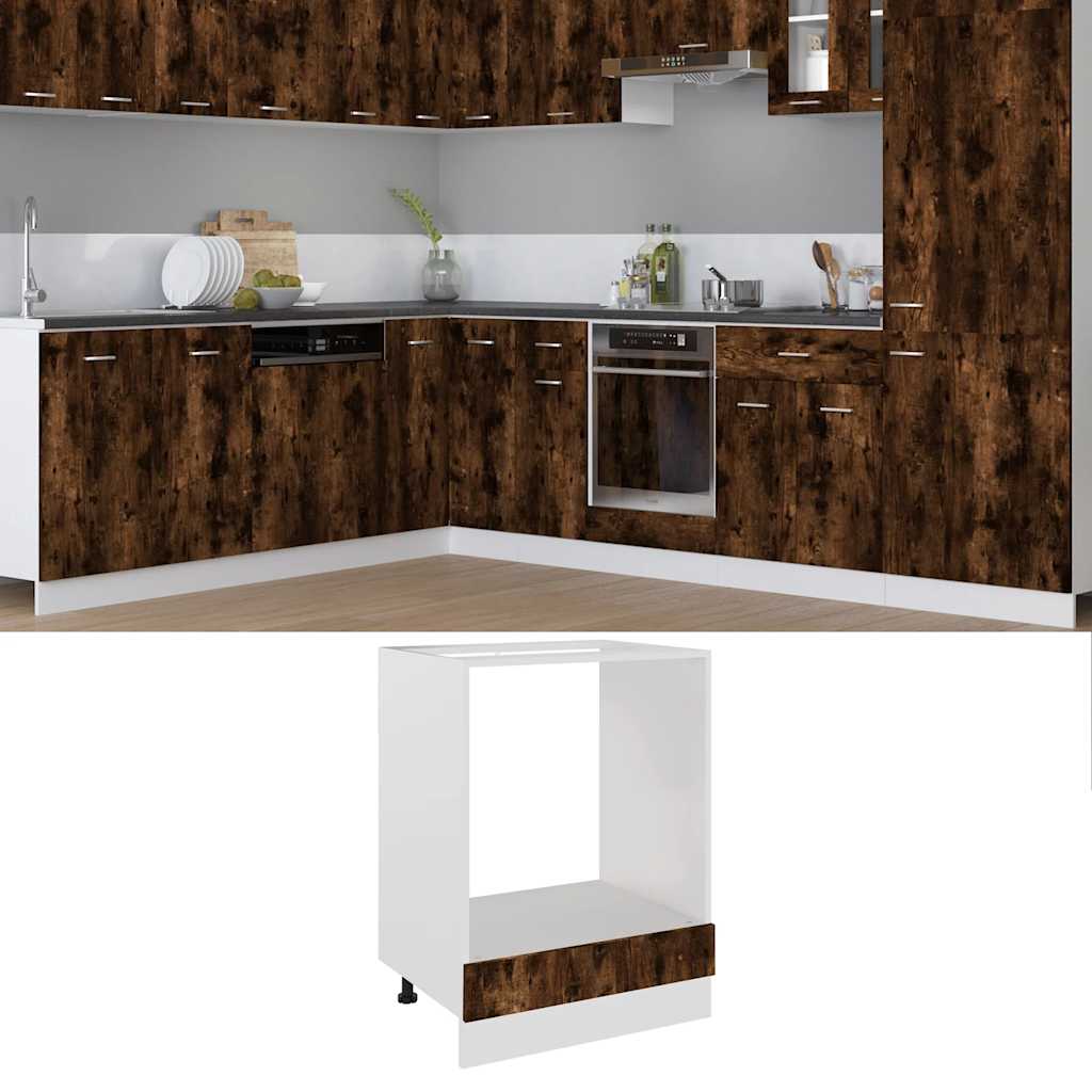 Vidaxl Unterschrank für Backofen, Geräucherteiche, 60x46x81,5 cm