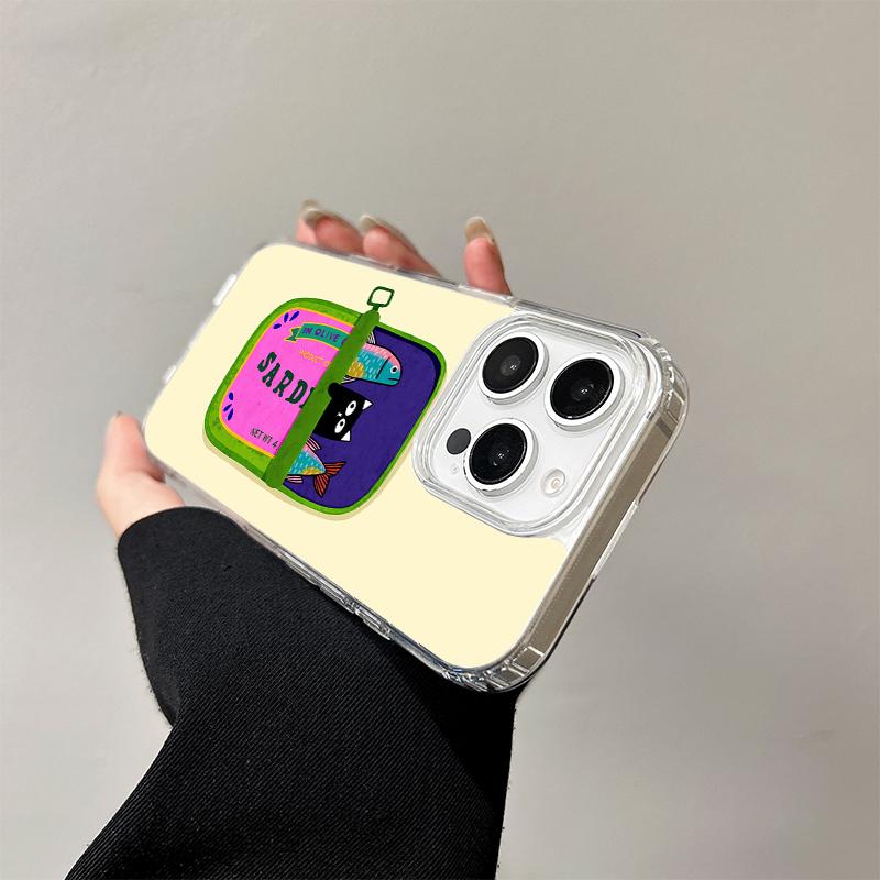 Sardine Tin Magnetic Case for Samsung Galaxy S26 Ultra S25 Edge S24 Plus S23 FE A57 A56 A55 A54 A36 A35 A17 A16 A15 A07 Cover
