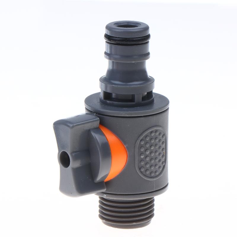 Pvc Water Tank Straight Valve Nipple Quick Stop Connector Rubber Coated Adapter Matching Pink Tape Plumbing