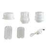 Camping Lamp Silicone Mold and LED Light Set for Crafting Beautiful Resin Decorations Perfect for Present Giving