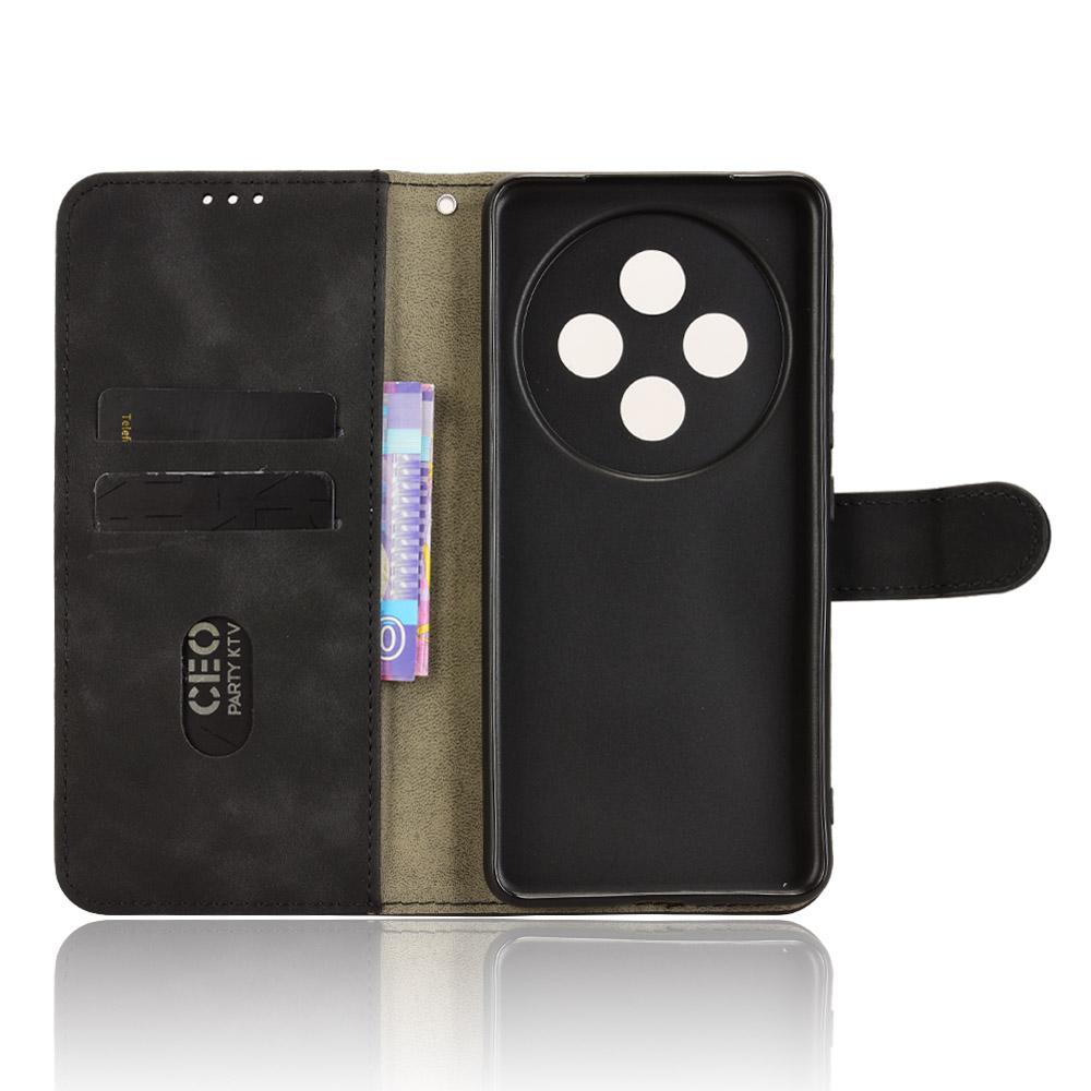 For vivo Y300 Pro 5G Leather Case Skin Feel Anti Drop Wallet Flip Phone Cover