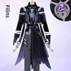 Genshin Impact Flins Cosplay Costume Set With Accessories For Anime Role Play