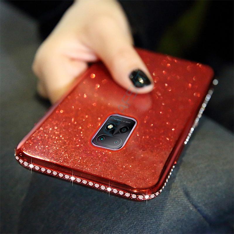 Buy Glitter Bling Crystal Diamond Soft Back Cover For Xiaomi Redmi