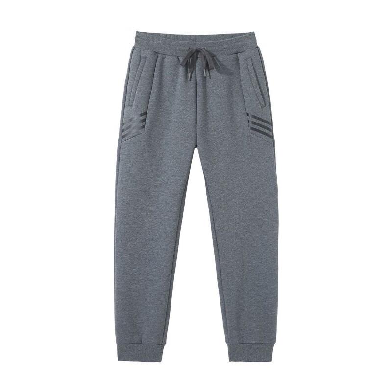 TuoLuZhe Men s Outdoor Casual Fleece Drawstring Pants AZR305123 2XL