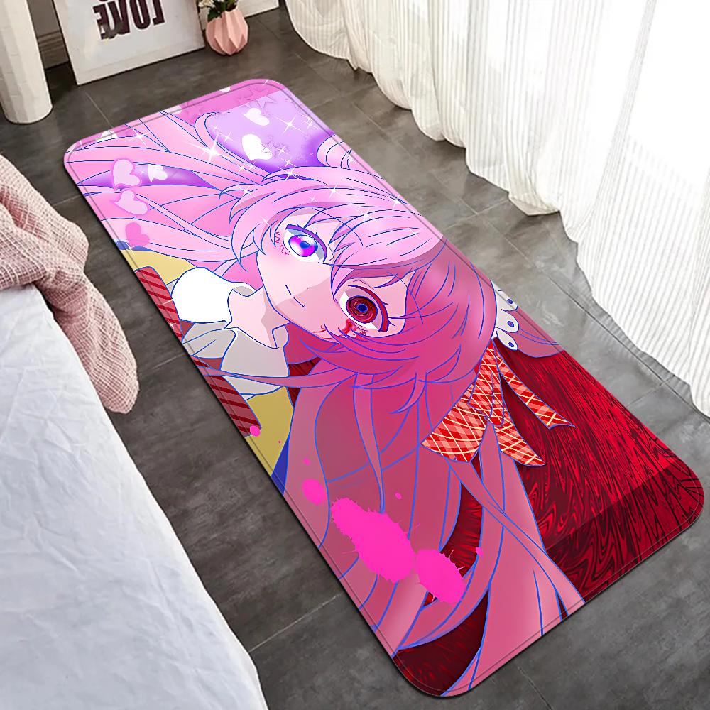 Anime Happy Sugar Life Floor Mat Cheaper Anti-slip Modern Living Room Balcony Printed Bedside Mats
