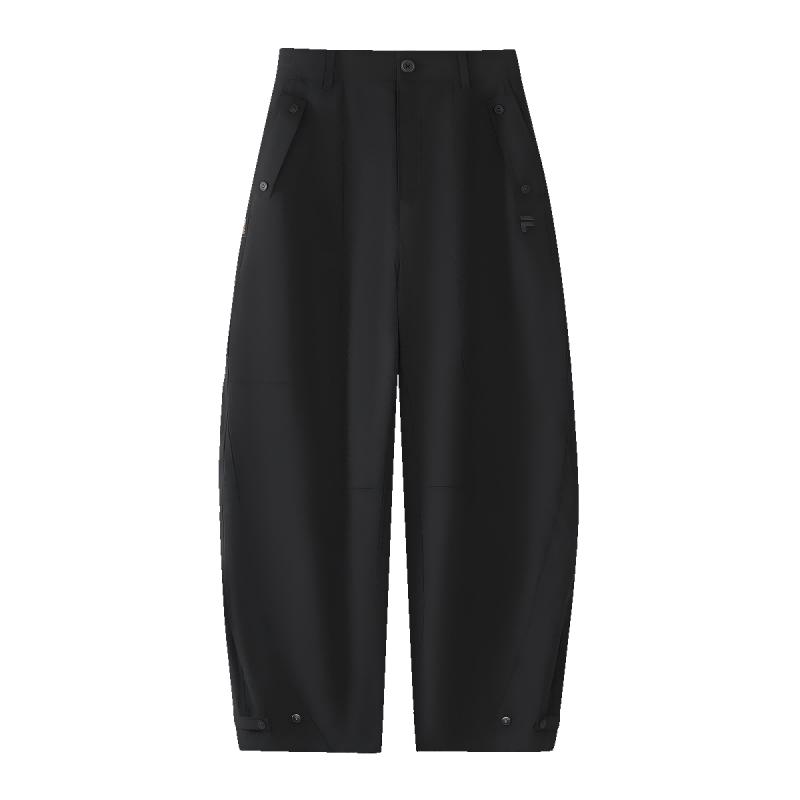 FILA FUSION Men s Loose Fit Curved Leg Woven Pants S