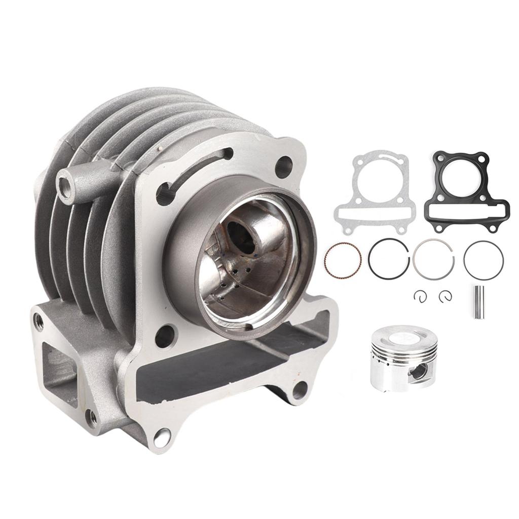 Engine Cylinder Rebuild Kit W Piston Ring Pin Gasket Moped Scooter Fit for GY6 80CC