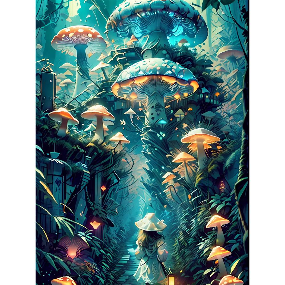 5D DIY Diamond Painting Sea Scenery Architecture Diamond Embroidery Painting Full Round Diamond Mosaic DIY Home Decor Gifts