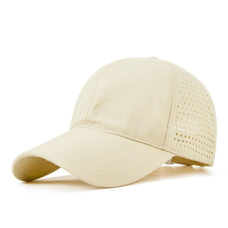 Men Women Quick Drying Baseball Cap Big Head Sun Hats Mesh Lightweight UV Protection for Outdoor Sports - Multiple Colors