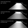 60LEDs IP65 Waterproof White Light 6500K Remote Control Body Induction Solar Wall Light
