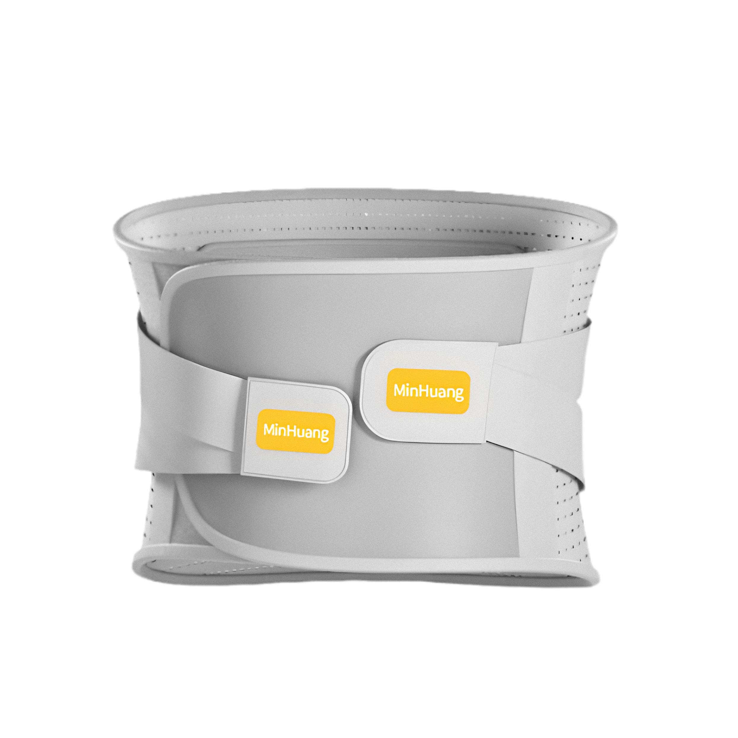 

Регулируемый поясничный бандаж с магнитной поддержкой спины, поясничный бандаж, массажная лента для ишиаса, грыжи межпозвоночного диска, сколиоза M 40KG-75KG белый