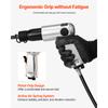 SucceBuy 3500 BPM Air Hammer Pneumatic Hammer with 4PCS Chisels Round Shank Pistol-Grip Compact Air Chisel Pneumatic Shovel Tool