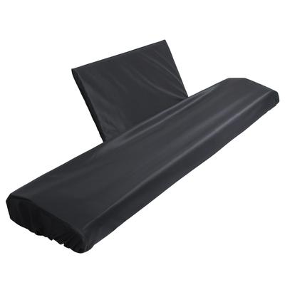 Rekbare spandex stof wasbare piano toetsenbord stofhoes voor 88 toetsen digitale elektrische piano met bladmuziek standaard extra hoes