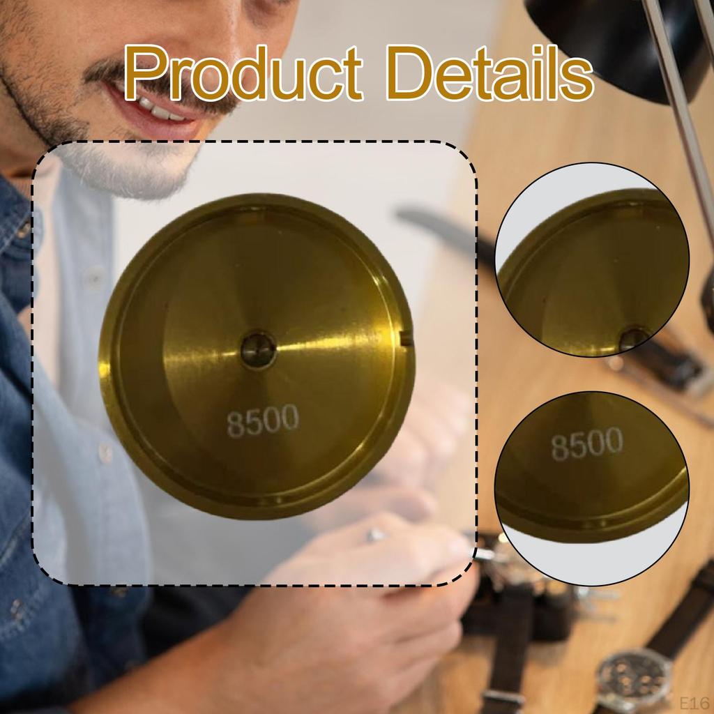 Clock Mechanism Stand with Mounting Base, 31 Cm in Diameter. Tool for Repair, Customization,