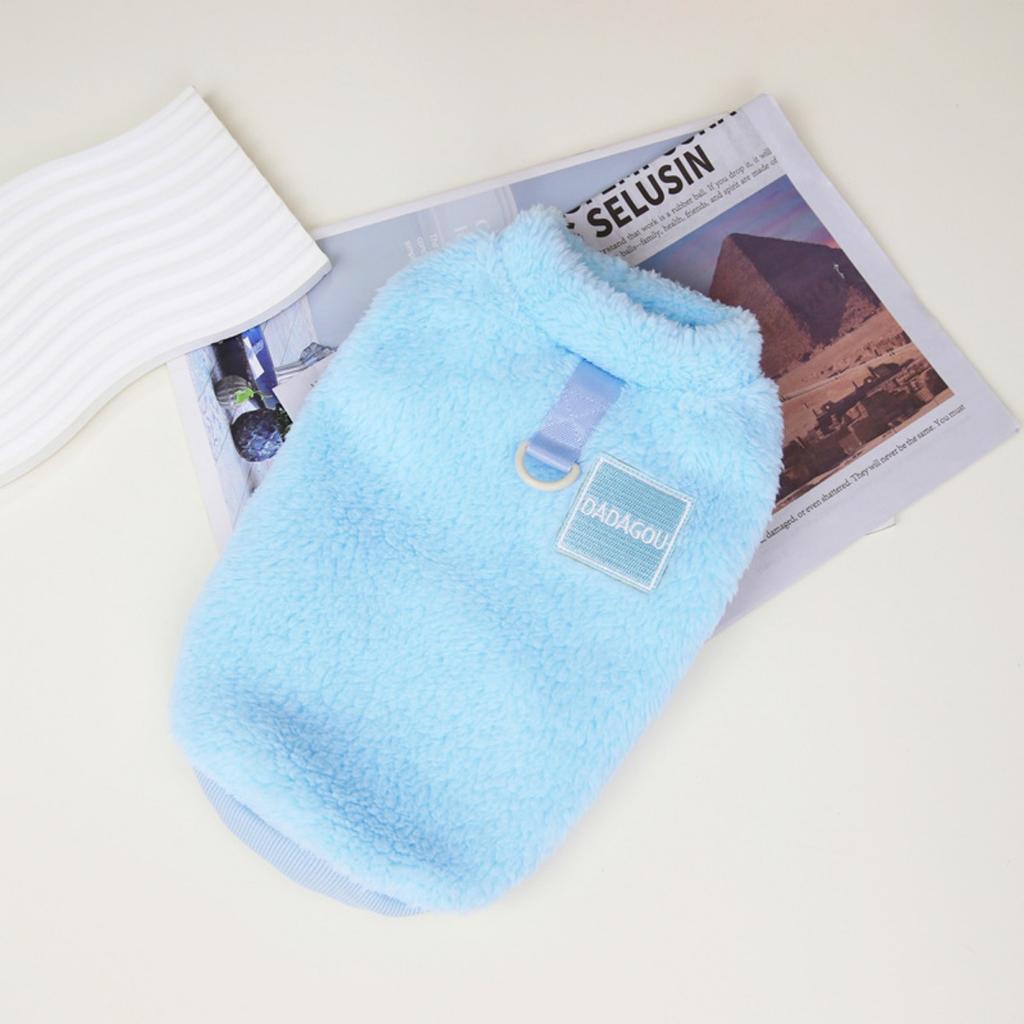 Dog Clothing, Warmth, Pet Clothing, Cats, Pet Clothing, Two Leg Fleece Clothing, Pull Tab Fleece Clothing