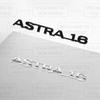 3D-Aufkleber Metall ASTRA 1.6 Emblem Kofferraum Karosserie Zeichen Aufkleber Styling Für Vauxhall VXR Opel Adam Meriva Insignia Mokka Zafira