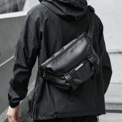 Crossbody Bag, Men's Backpack, Commuter Single-shoulder Bag, Trendy Chest Bag, Large-capacity Messenger Bag