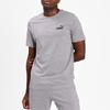 Puma Essentials Small Logo Tee Men Tops Gray 586668-03