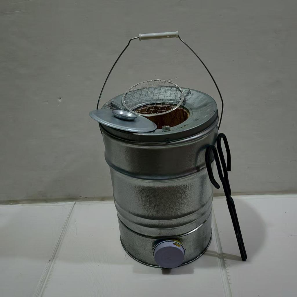 Compact Honeycomb Charcoal Stove for Household Heating and Boiling Water - Ideal for New Homes