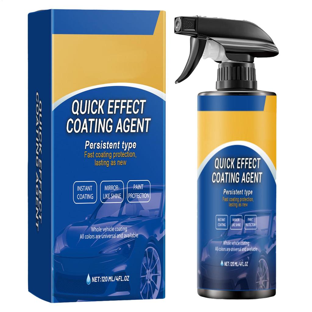 3 in 1s Ceramic Car Coating Agent Spray 120ml Car Scratch Repairing Agent High Protection Long-Lasting Vehicles Coating Spray