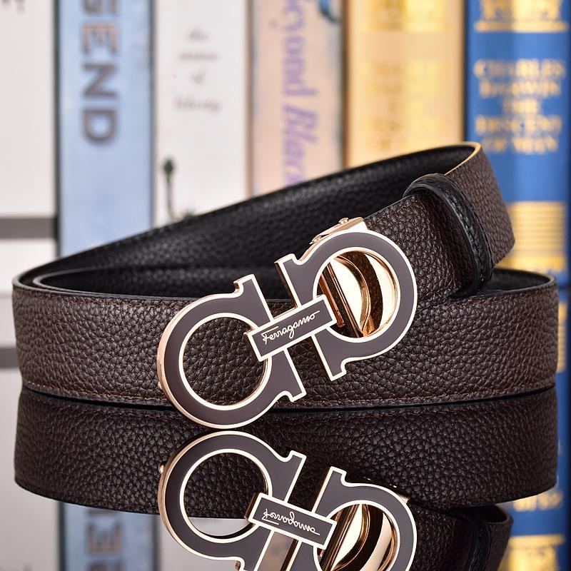 Salvatore Ferragamo Herrebelte Luksusmerke Designerbelte Dress Jeans Formell Merke