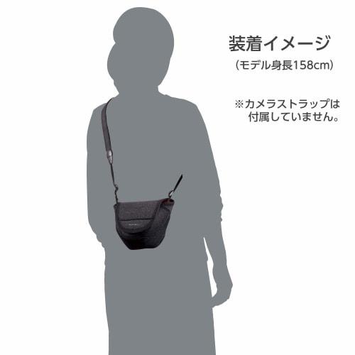 HAKUBA Camera Case Slim Fit Camera Case 02M Neoprene material that fits the camera, for mirrorless single-lens cameras, black 2SP-SF-CC02MBK