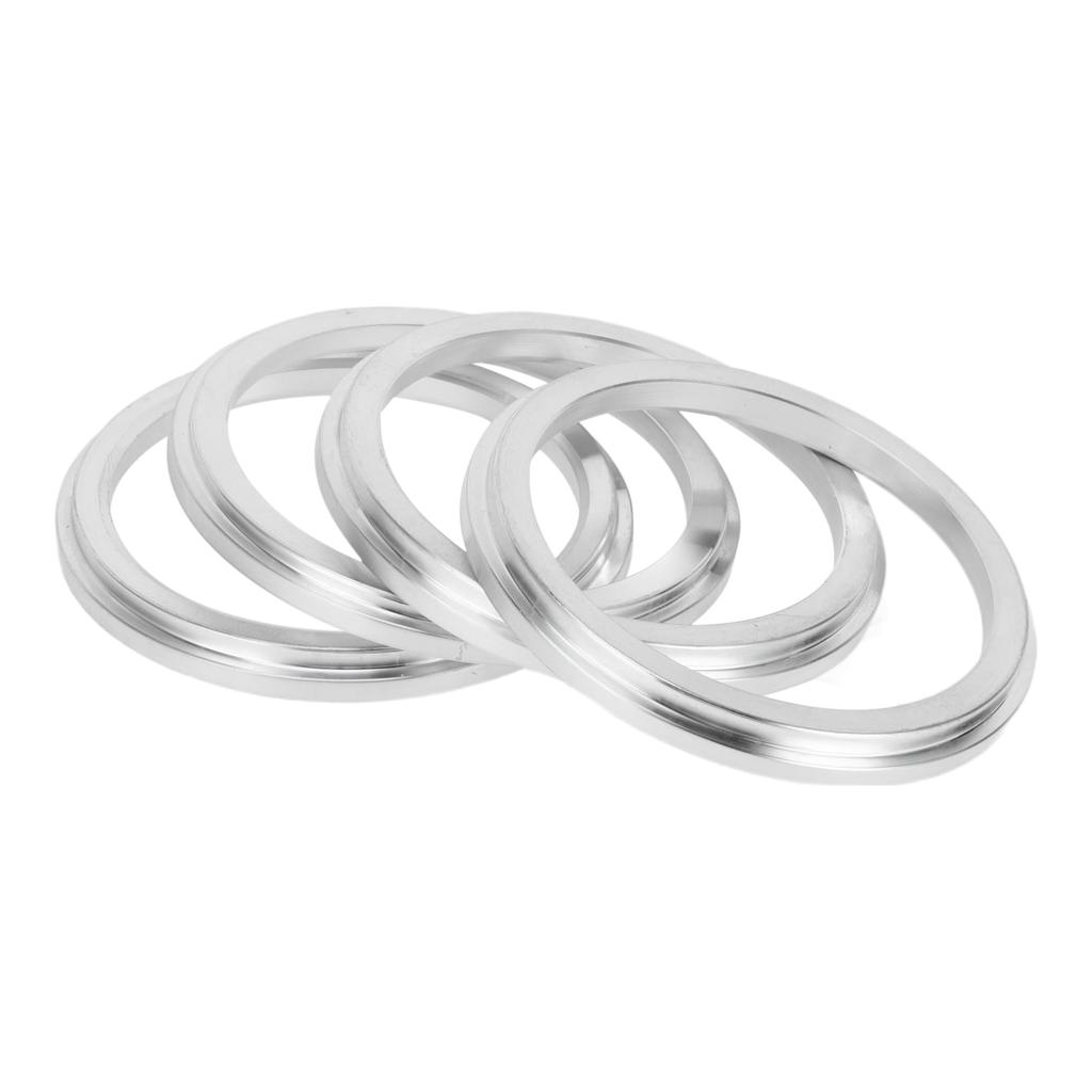INFINAUTO Hub Centric Rings 66.6mm Inner to 82mm Outside Diameter Vehicle Wheel Hub Rings Aluminum Alloy 4pcs