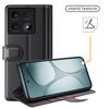For Xiaomi 14T Case Genuine Split Leather Phone Cover with Wallet Stand
