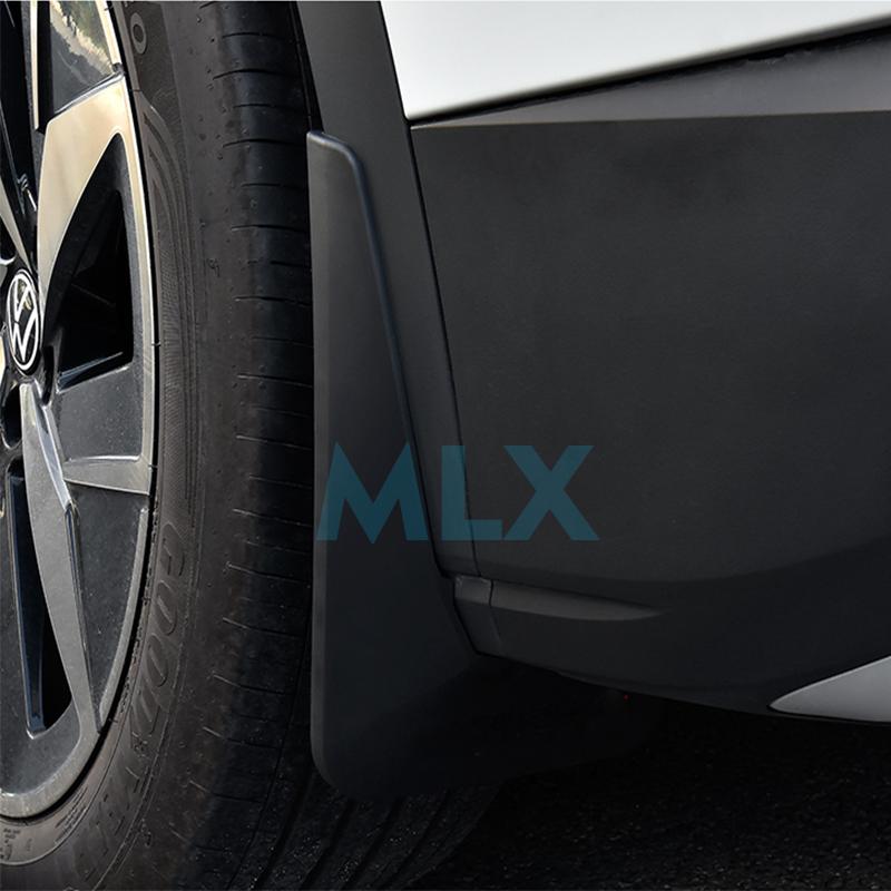 4pcs FOR Volkswagen WV ID.4 X  ID.4 CROZZ Mudguards Fender Mudflaps Guard Splash Mud Flap Guards Car Accessories Mudguard