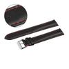 Pacific 20 Mm Xl W02xl Smooth Black Strap, Red Stitching