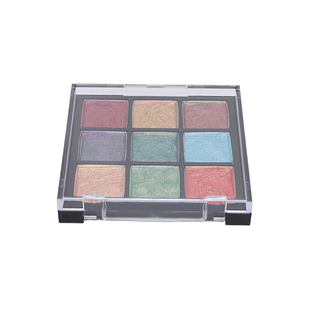 9 Colors Face Body Painting Kit Water Soluble Eyeshadow Pigment for Cosplay Christmas Halloween Party 18g