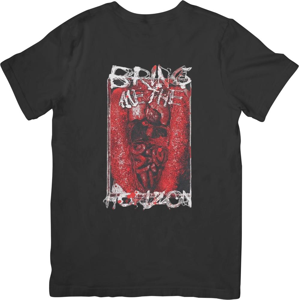 Bring me the Horizon collection Music vintage Retro Cotton TShirts BlackWhite