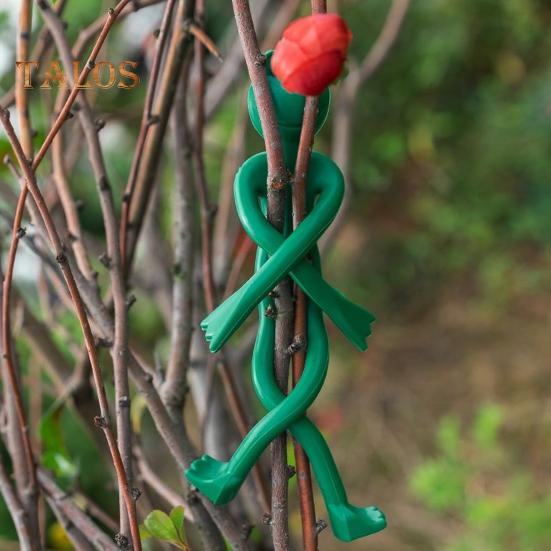 5 Pcs Frog Plant Stand Lizard-shaped Plant Fixture Clip Plant Stem Hugger Climbing Plants Support Structure for Small Potted Plants Succulents