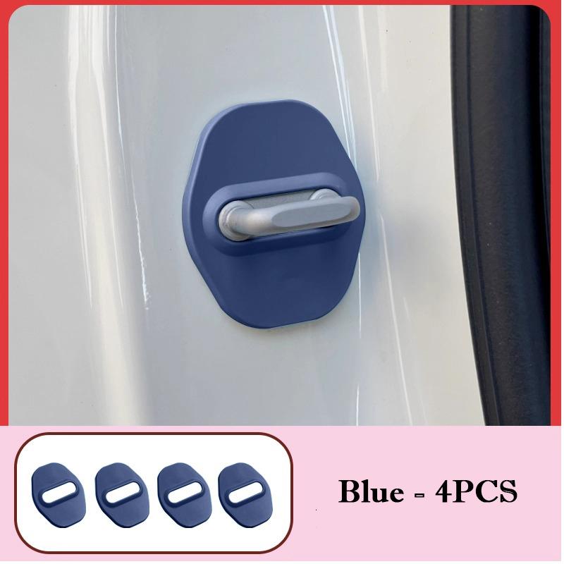 For BYD Seagull Dolphin Mini Surf Car Door Lock Protection Cover Anti rust Anti-Collision Shock Absorbing Pad Decor Accessories