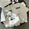 Unisex Anime Printed One Piece Luffy Short Sleeve Tee Graphic T Shirt Unisex Women Parentchild Clothing Casual Top Summer 2026 Y2k