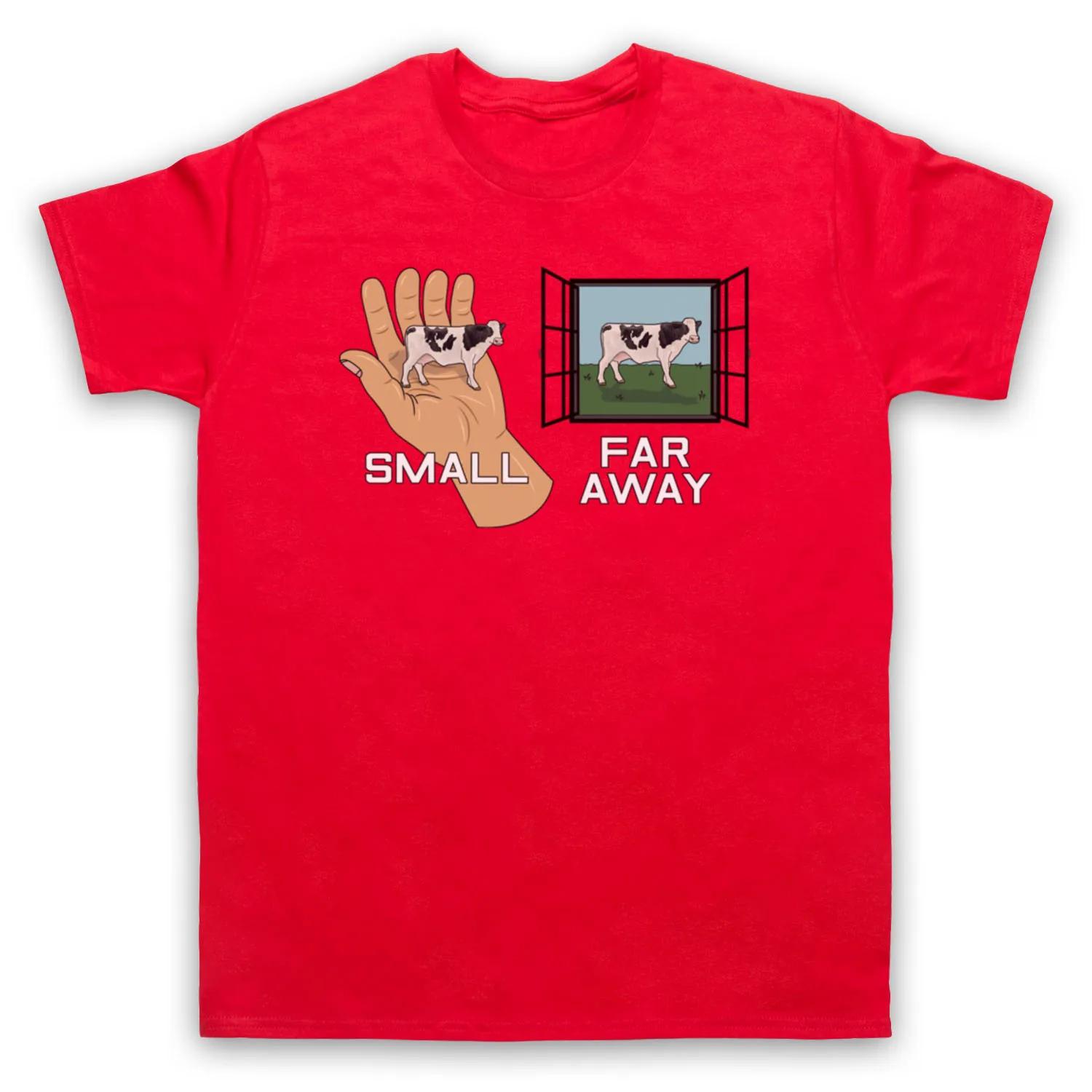 

Father Ted Small Far Away Cows Irish Comedy TV Show TShirt 100 Cotton ONeck Short Sleeve Summer Casual Mens Tshirt S