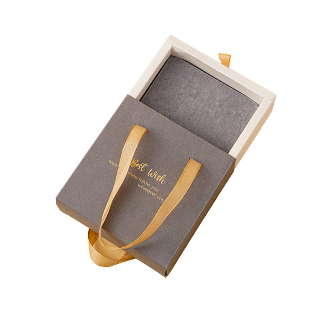 Organizer Necklace Pendant Party Earrings Case Storage Box Gift Packaging Drawer Jewelry Box