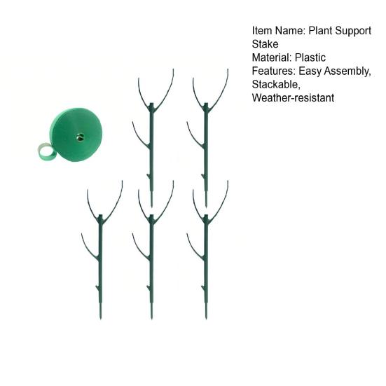 Stackable Plant Stakes Monstera Plant Support Stakes Climbing Plants Support Sticks for Vine Training Indoor Outdoor Potted Plants