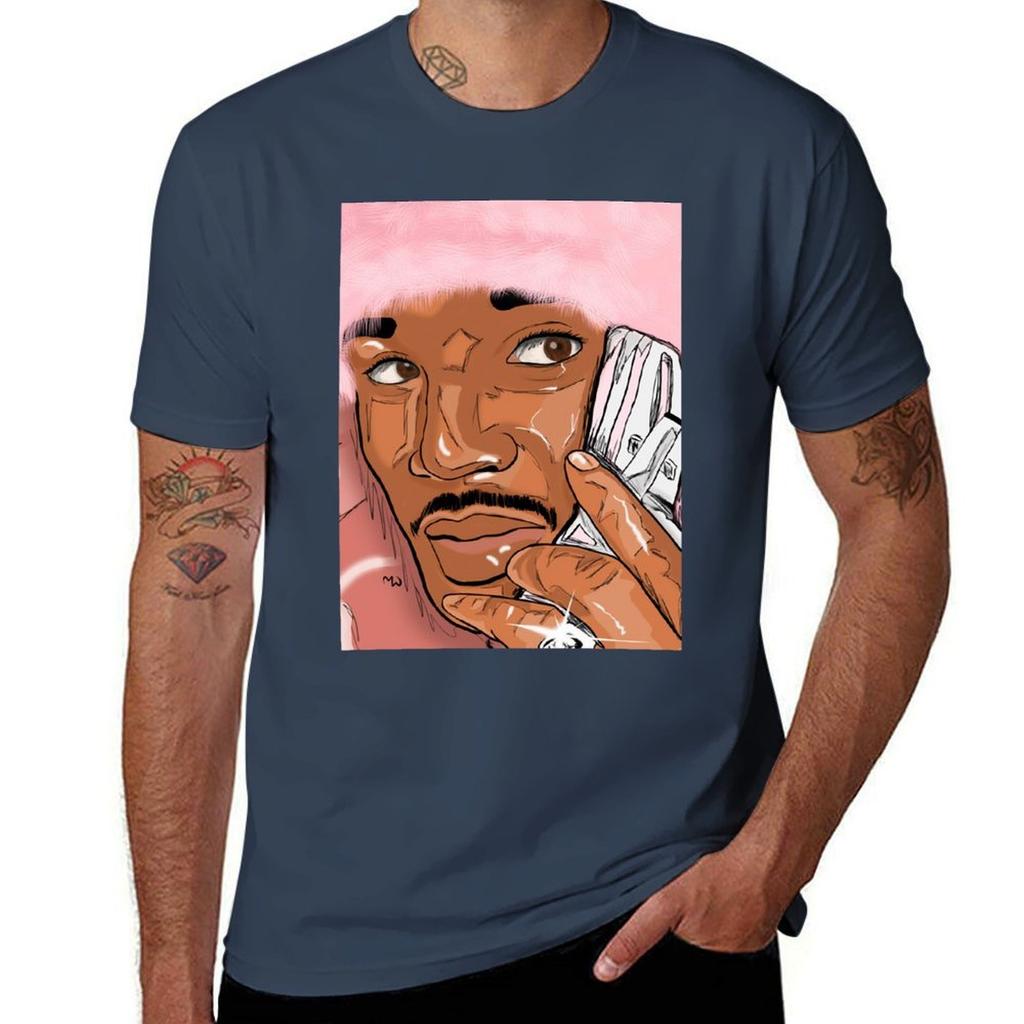 King of Harlem Cam TShirt Basic All Season Solid TShirt