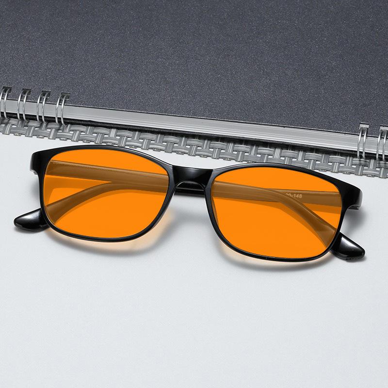 Ultra-light Black-framed Night Vision Anti-blue Light Glasses Play Computer Competitive Games Eye Protection Optical Eyeglasses