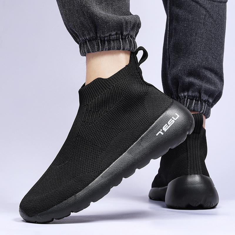 Męskie i damskie buty casual Oddychające antypoślizgowe buty sportowe high-top wiosna i jesień lekkie buty do chodzenia para duży rozmiar