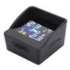 Motorcycle Tire Pressure Monitoring System Solar TPMS Bluetooth LCD Display Tire Alarm Sensor for