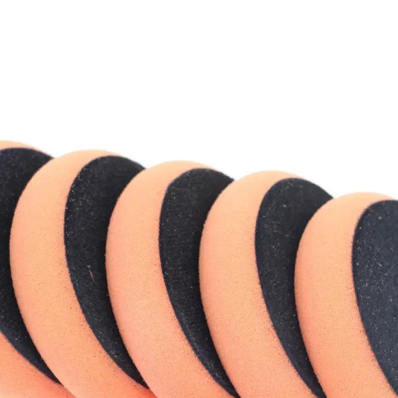 1/5PCS Car Wax Applicator Pads Set with Red Handle Soft Sponge Applicators Foam Wax Pad for Polishing and Cleaning Cars