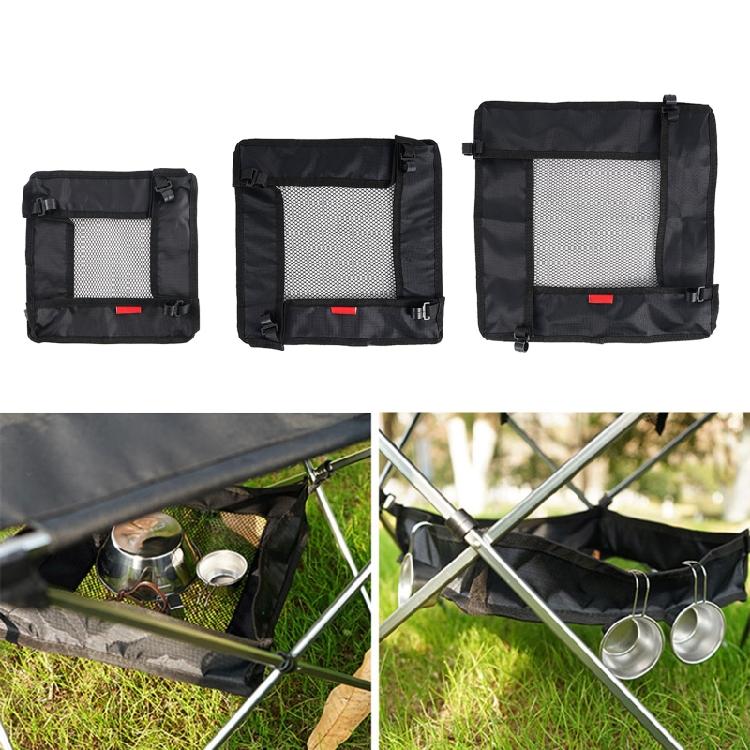 Folding Table Storage Pouch Bag Picnic Storage Basket Hanging Mesh Pouch Camping