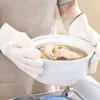 Thickened Anti-Scald Silicone Heat Resistant Hand Cover Anti-Slip Heat Insulation Oven Mitts Portable Protect Gloves For Kitchen