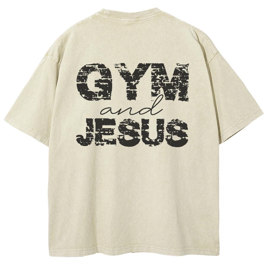 Solid Letter Print Women's T-Shirt Wash Oversized Short Sleeve Pullover Cool Comfortable Affordable Simple Retro Tee